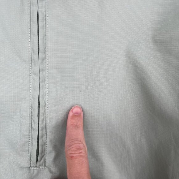 Nike SB Green and Blue Raincoat Lightweight Hooded Design - Picture 10 of 14